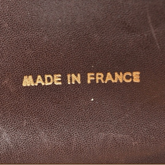 Authentic CHANEL lambskin flat CC mini tote brown and black - Picture 8 of 12